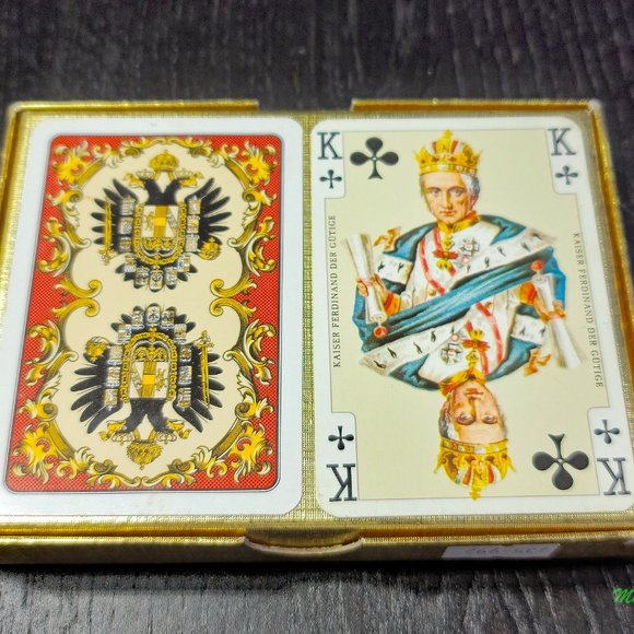 Imperial Kaiser Two Deck Piatnik Playing Cards - Picture 4 of 9